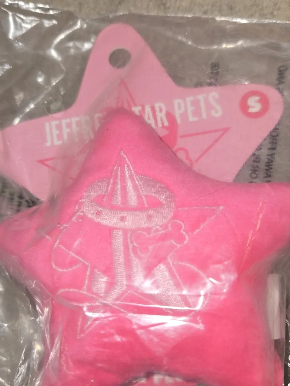 Pink Fuzzy Pet Toy - Picture 3 of 4